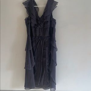 Fancy gray party dress